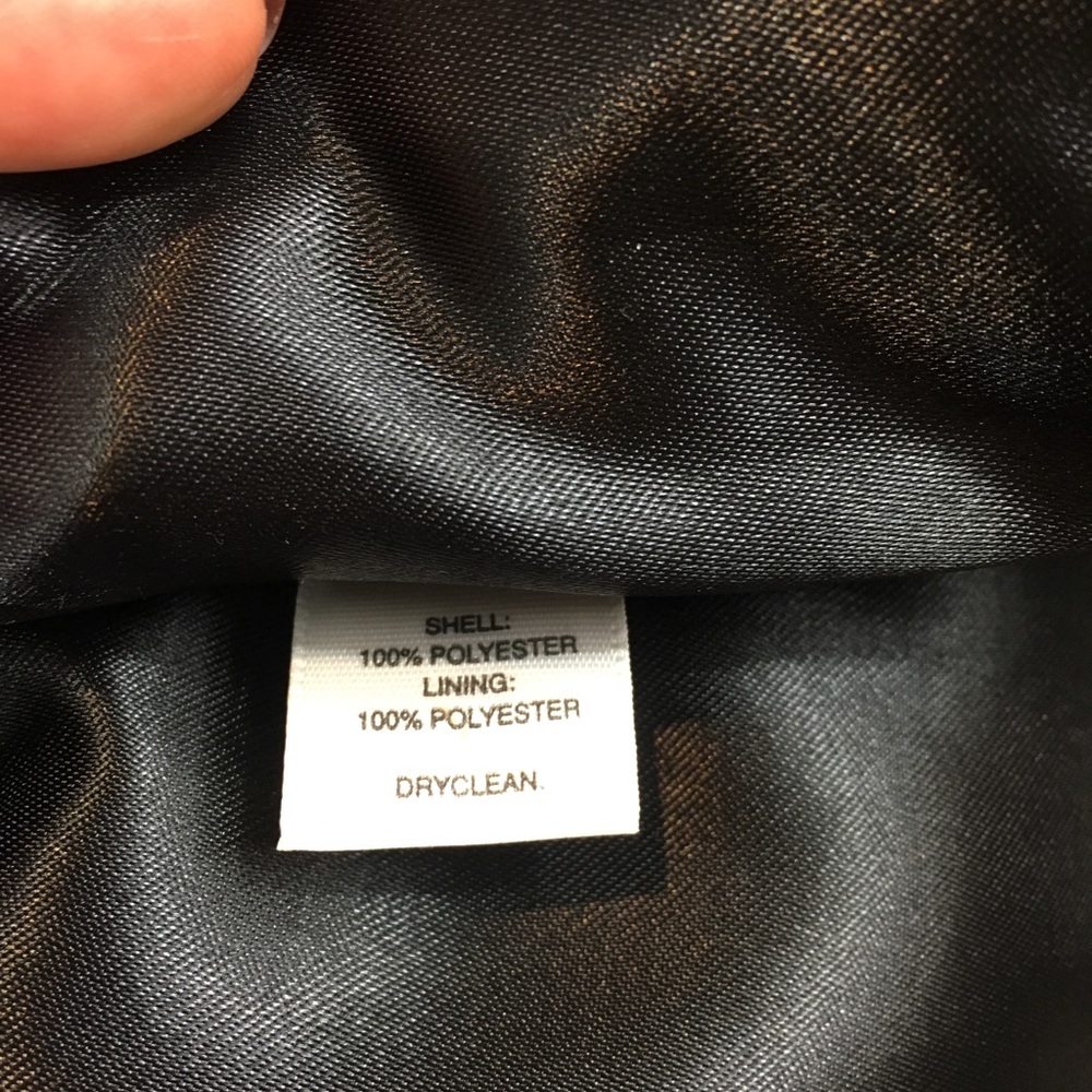 Beautiful WHBM Black Ruffle Button Jacket Size 4 - Picture 8 of 8